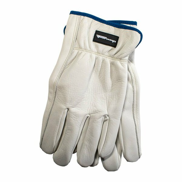 Forney Hydra-Lock Leather Water-Resistant Work Gloves Menfts M 53051